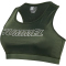 hummel hmlTE CURVY Sport-BH Plus Damen 6126 - climbing ivy XL