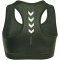 hummel hmlTE CURVY Sport-BH Plus Damen 6126 - climbing ivy XL