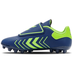 hummel Hattrick MG Multi-Ground Fu&szlig;ballschuhe Kinder 7017 - navy peony 26