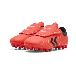 hummel Hattrick MG Multi-Ground Fu&szlig;ballschuhe Kinder 3787 - haute red 30