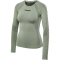 hummel hmlSHAPING Seamless Funktionsshirt Damen 6092 - seagrass XL