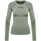 hummel hmlSHAPING Seamless Funktionsshirt Damen 6092 - seagrass XL