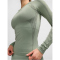 hummel hmlSHAPING Seamless Funktionsshirt Damen 6092 - seagrass XL