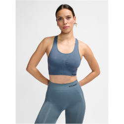 hummel hmlSHAPING Seamless Sport-Top Damen 7007 - stormy weather XS