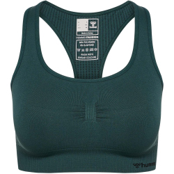hummel hmlSHAPING Seamless Sport-Top Damen 6236 - green...