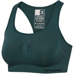 hummel hmlSHAPING Seamless Sport-Top Damen 6236 - green...