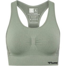 hummel hmlSHAPING Seamless Sport-Top Damen 6092 - seagrass XS