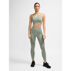 hummel hmlSHAPING Seamless Sport-Top Damen 6092 - seagrass XS