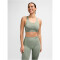 hummel hmlSHAPING Seamless Sport-Top Damen 6092 - seagrass XS