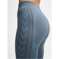 hummel hmlSHAPING Seamless Mid Waist Tights Damen 7007 - stormy weather S