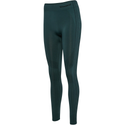 hummel hmlSHAPING Seamless Mid Waist Tights Damen 6236 - green gables M