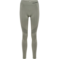 hummel hmlSHAPING Seamless Mid Waist Tights Damen 6092 - seagrass S
