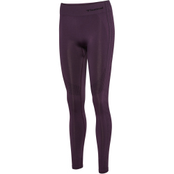 hummel hmlSHAPING Seamless Mid Waist Tights Damen 4073 - plum perfect S