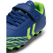 hummel Topstar FG Fußballschuhe mit Klettverschluß Kinder 7017 - navy peony 30