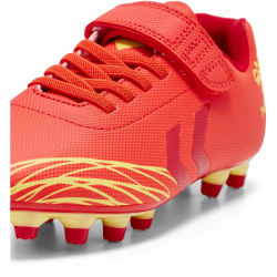 hummel Topstar FG Fu&szlig;ballschuhe mit Klettverschlu&szlig; Kinder 3787 - haute red 30