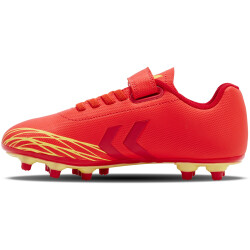 hummel Topstar FG Fußballschuhe mit Klettverschluß Kinder 3787 - haute red 37