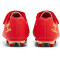 hummel Topstar FG Fußballschuhe mit Klettverschluß Kinder 3787 - haute red 37