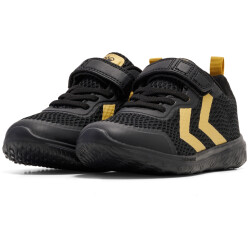 hummel Actus Recycled Sneaker Kinder 2128 - black/gold 37