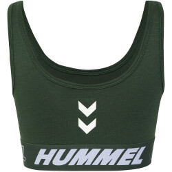 2er Pack hummel hmlTE MAJA Sport-BH 2239 - black/climbing ivy XS