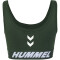 2er Pack hummel hmlTE MAJA Sport-BH 2239 - black/climbing ivy XS