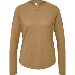 hummel hmlMT VANJA langarm Fitnessshirt Damen 5263 - tigers eye S
