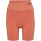 hummel hmlTIF Seamless Fitness Shorts Damen 3222 - apricot brandy XS