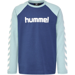 hummel hmlBOYS Langarmshirt Jungen 7405 - blue surf 152