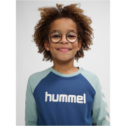 hummel hmlBOYS Langarmshirt Jungen 7405 - blue surf 176