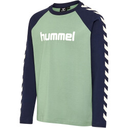hummel hmlBOYS Langarmshirt Jungen 6188 - hedge green 152