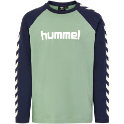 hummel hmlBOYS Langarmshirt Jungen 6188 - hedge green 152