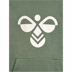 hummel hmlCUATRO Hoodie Kinder 6188 - hedge green 152