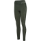 hummel hmlTE CHRISTEL Seamless Mid Waist Tights Damen 6208 - climbing ivy/seagrass melange XS