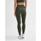 hummel hmlTE CHRISTEL Seamless Mid Waist Tights Damen 6208 - climbing ivy/seagrass melange XS