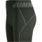 hummel hmlTE CHRISTEL Seamless Mid Waist Tights Damen 6208 - climbing ivy/seagrass melange L