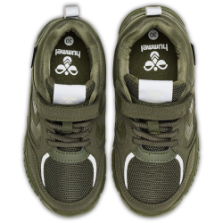 hummel X-Light 2.0 hummelTEX Klettverschluss Sneaker wasserabweisend Kinder 6297 - forest night 25