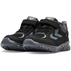 hummel X-Light 2.0 hummelTEX Klettverschluss Sneaker wasserabweisend Kinder 2042 - black/black 24