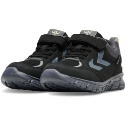 hummel X-Light 2.0 hummelTEX Klettverschluss Sneaker wasserabweisend Kinder 2042 - black/black 25