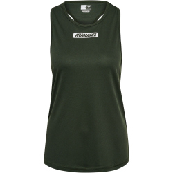 hummel hmlTE TOLA Tanktop Damen 6126 - climbing ivy M