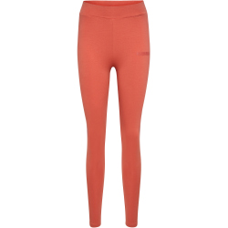 hummel hmlLEGACY Damen High-Waist Tights 3222 - apricot brandy XS