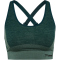 hummel hmlCLEA Seamless Sports Top 6250 - green gables/garden topiary me XS