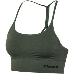 hummel hmlTIFFY Seamless Sports Top 6126 - climbing ivy XS