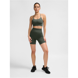 hummel hmlTIFFY Seamless Sports Top 6126 - climbing ivy XS