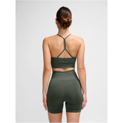 hummel hmlTIFFY Seamless Sports Top 6126 - climbing ivy XS