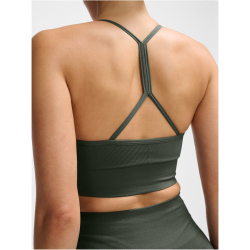 hummel hmlTIFFY Seamless Sports Top 6126 - climbing ivy XS