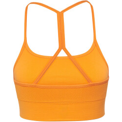 hummel hmlTIFFY Seamless Sports Top 3237 - blazing orange XS