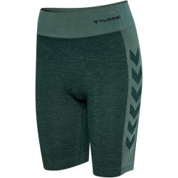 hummel hmlCLEA Seamless Radlershorts Damen 6250 - green...