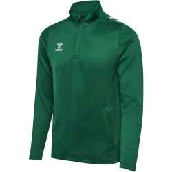 hummel Core XK Poly 1/2-Zip Trainings-Top Herren 6140 - evergreen 3XL