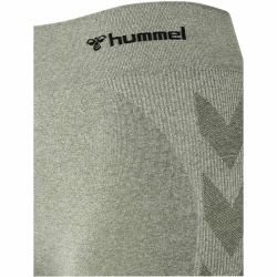 hummel hmlCI Seamless Mid Waist Tights Damen 6209 - seagrass melange L