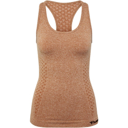 hummel hmlCI Seamless Tanktop Damen 8155 - mocha bisque melange S