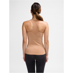 hummel hmlCI Seamless Tanktop Damen 8155 - mocha bisque melange L